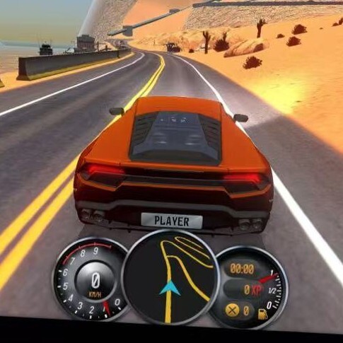 模拟赛车驾驶闯关