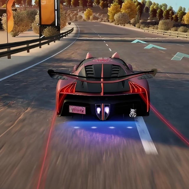 疯狂赛车飙车游戏