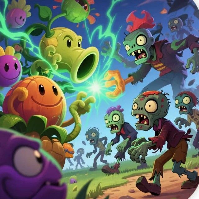 杂交版僵尸对战游戏