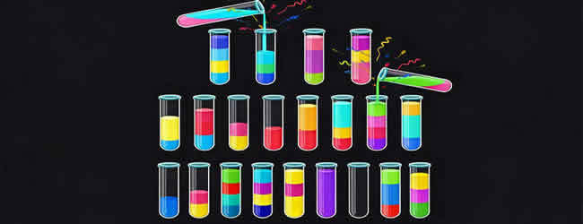 解压瓶子倒水游戏