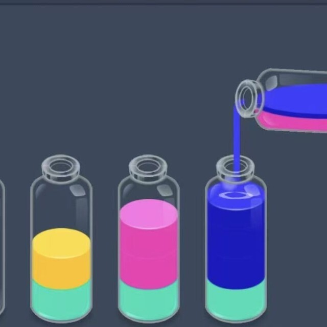 解压瓶子倒水游戏