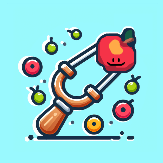 弹弓水果打鸡蛋