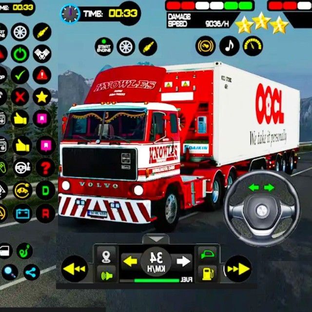 模拟驾驶汽车卡车货车