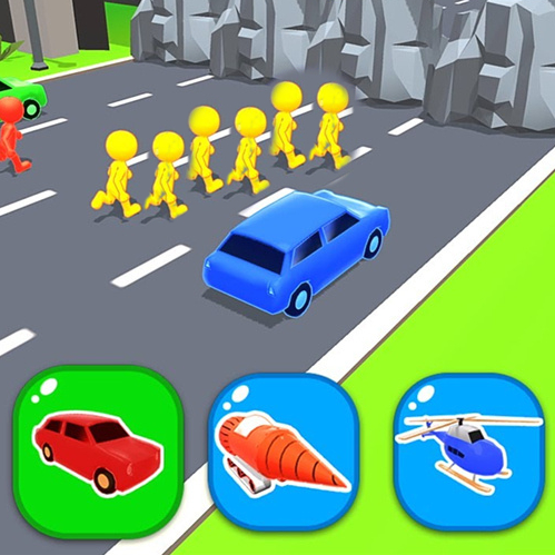 汽车人变身酷跑游戏