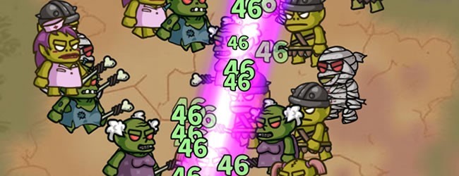 僵尸射击小游戏