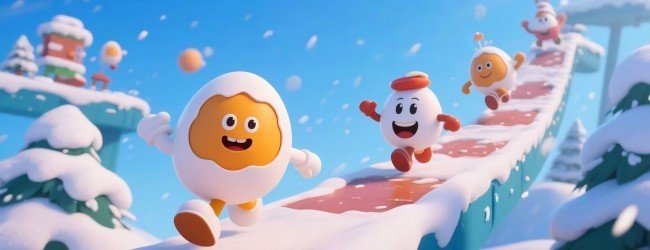 蛋子跑酷淘汰游戏