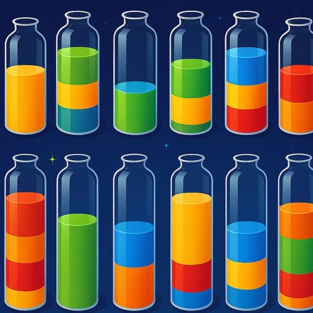 倒水消消乐游戏