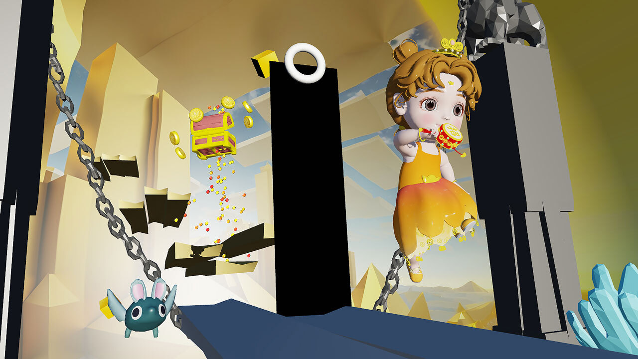 《赵盈芙夺宝大冒险》游戏截图1