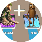 木棍合成山海人