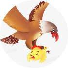 老鹰抓小鸡太难了