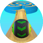 天空滚动球酷跑游戏