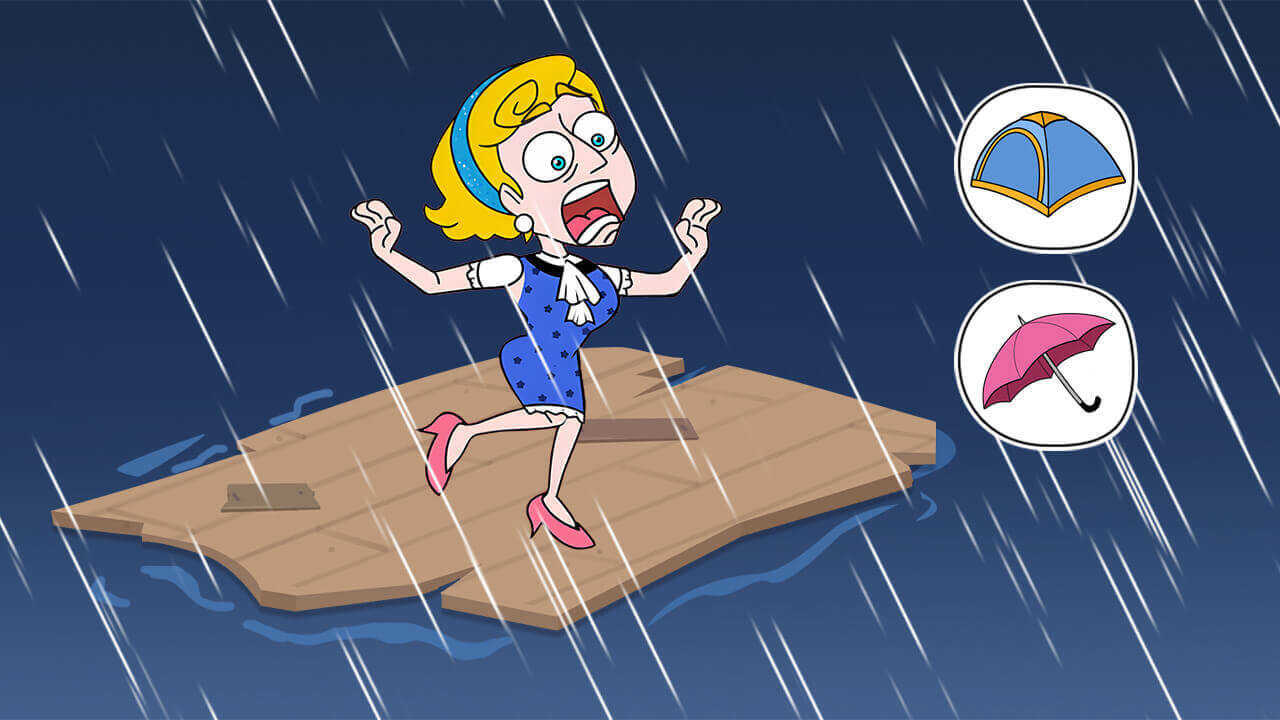 《逃生小姐姐》游戏截图2 《逃生小姐姐》游戏截图2