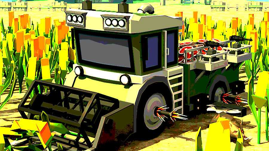 《武装收割车》游戏截图2