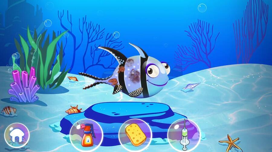 《小可爱美人鱼公主》游戏截图3