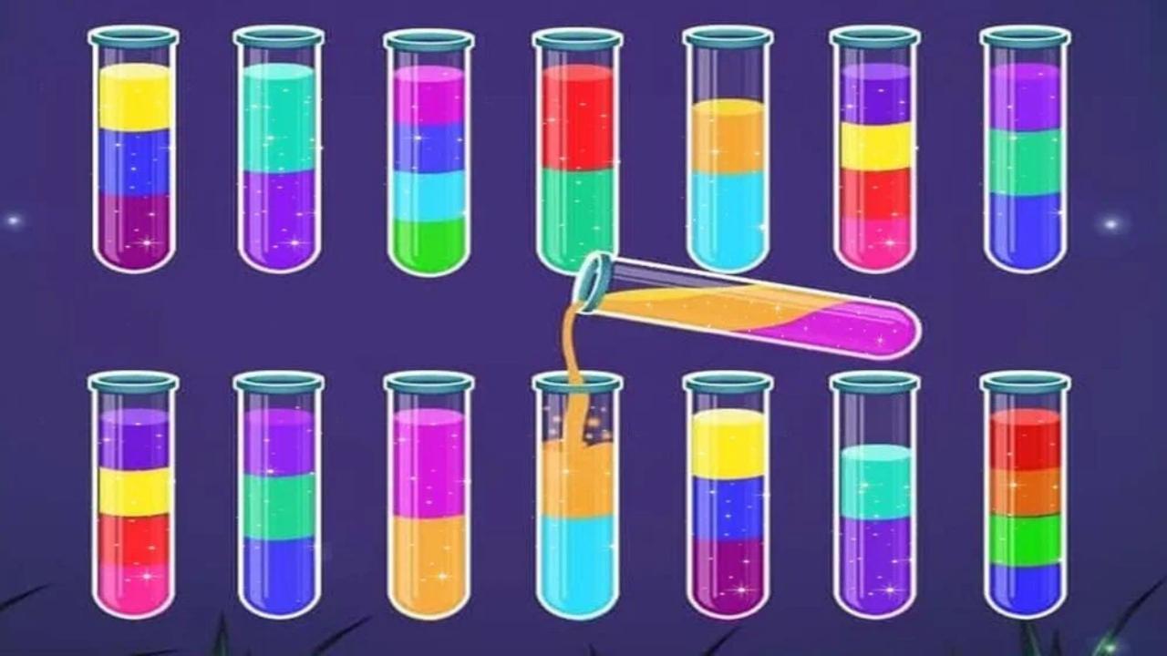 《倒水消消乐经典版》游戏截图1