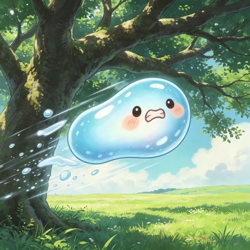 水滴飞跃