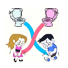 迷宫画线找厕所