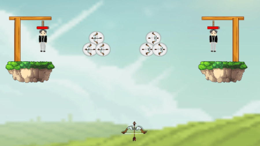 《弓箭手救小人》游戏截图1
