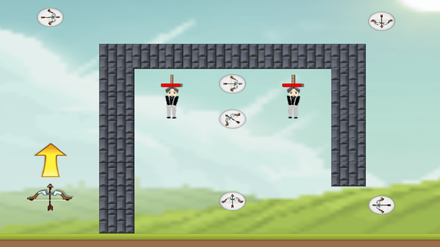 《弓箭手救小人》游戏截图2