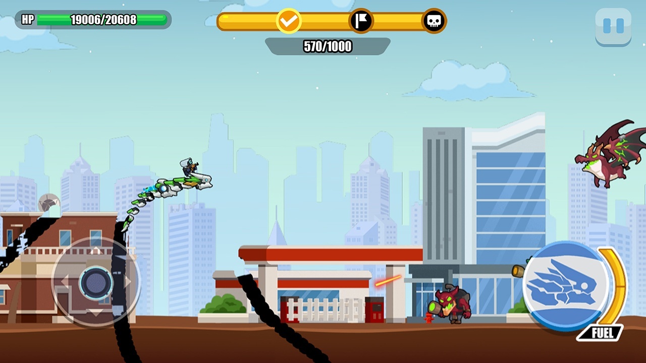 《怪兽大爆炸》游戏截图1