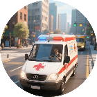 开车救援模拟小游戏