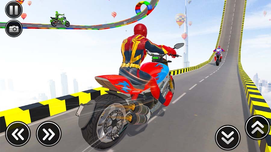 《骑行摩托车》游戏截图2