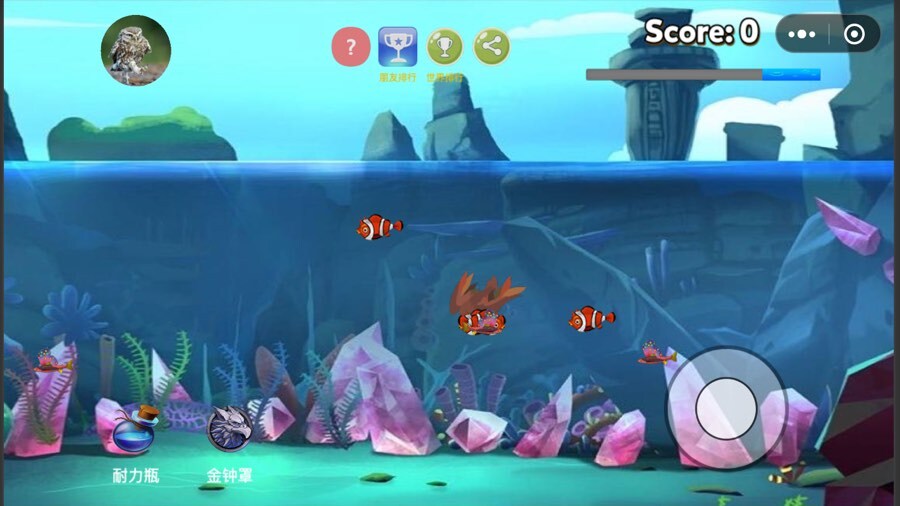 《鱼鹰爱抓鱼》游戏截图2 《鱼鹰爱抓鱼》游戏截图2