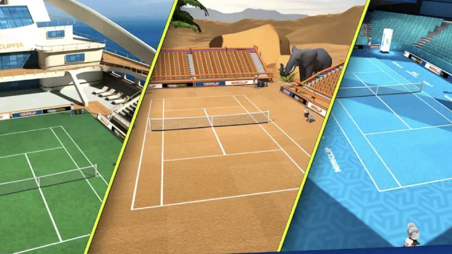 《网球小子》游戏截图1 《网球小子》游戏截图1