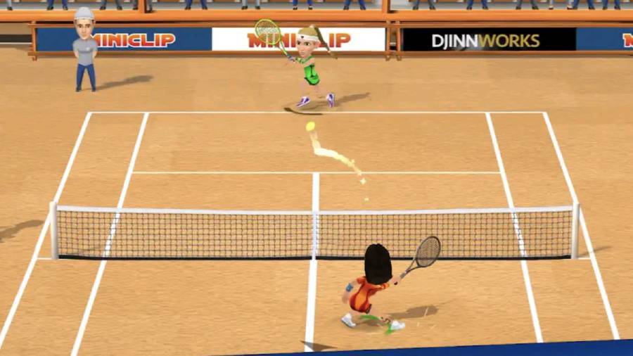 《网球小子》游戏截图2 《网球小子》游戏截图2