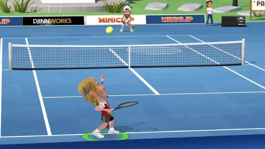 《网球小子》游戏截图3 《网球小子》游戏截图3