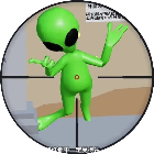 瞄准打外星人