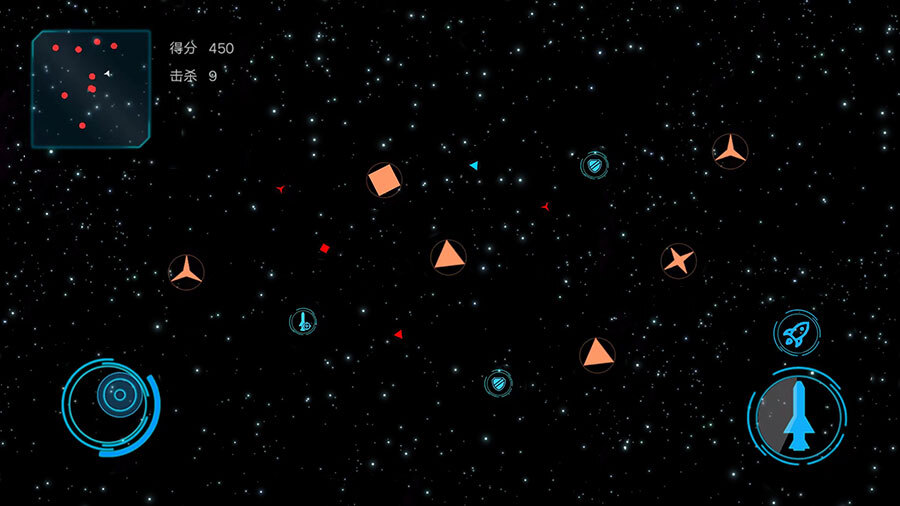 《几何像素大战》游戏截图2 《几何像素大战》游戏截图2