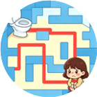 迷宫划线厕所