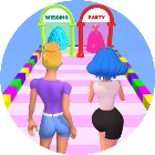 双人公主换装小游戏