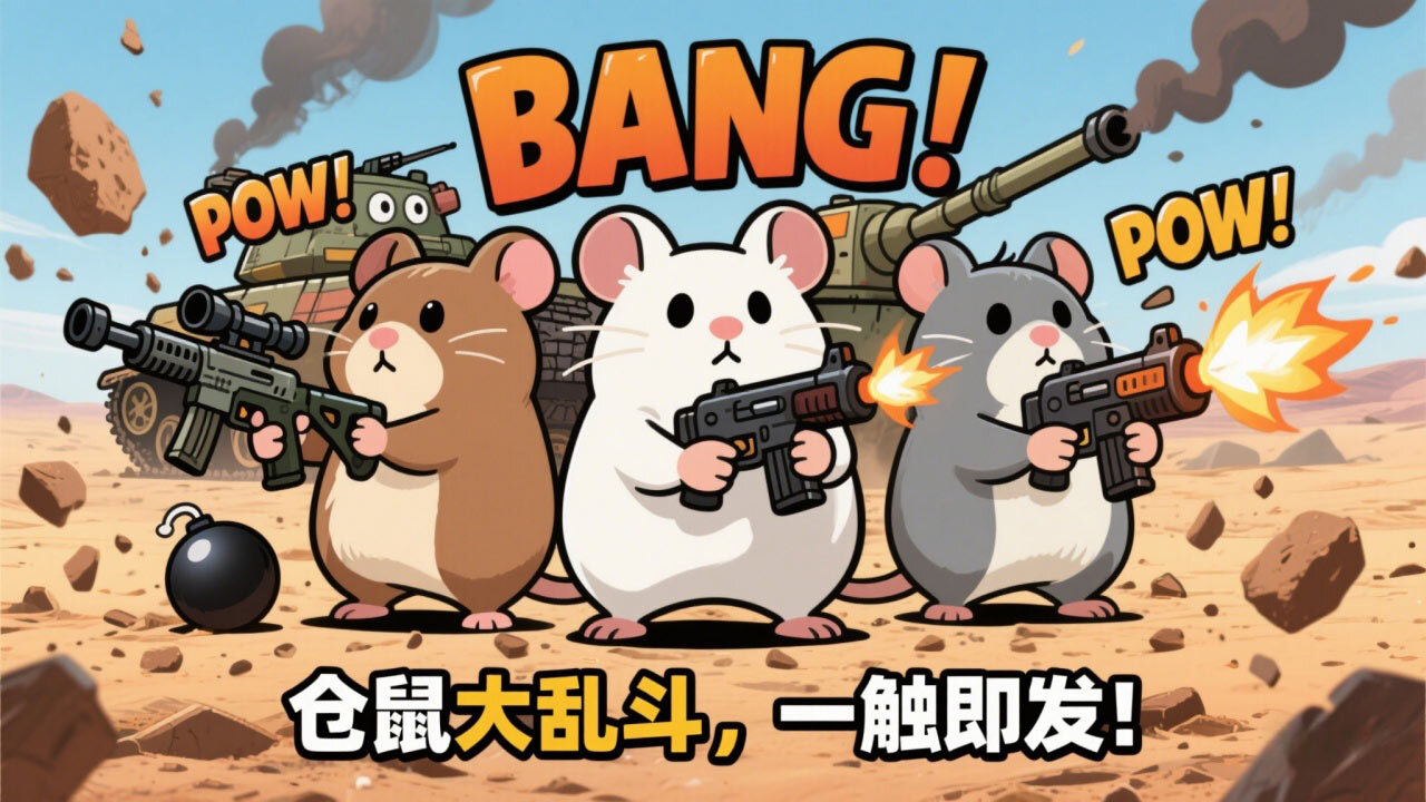 《仓鼠大作战》游戏截图1 《仓鼠大作战》游戏截图1