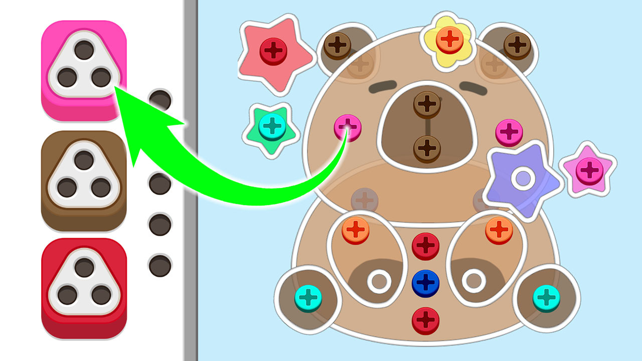 《螺丝玩啊玩》游戏截图1