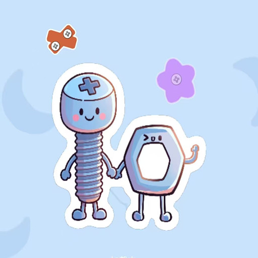 解压螺丝站治愈一整天