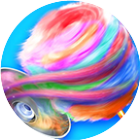 指上巧克力棉花糖