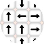 箭头消除方块游戏