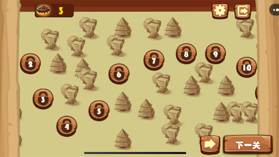 《乐游舫森林迷宫》游戏截图2 《乐游舫森林迷宫》游戏截图2