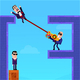 火柴人扔剑闯关游戏